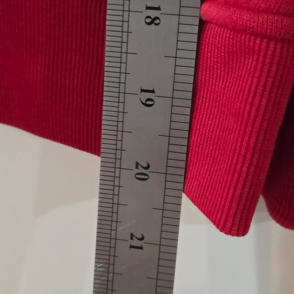 Lululemon NFL Tampa Bay Buccaneers Scuba Oversized Half-Zip Hoodie Crimson M/L - Picture 12 of 14